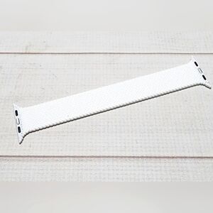 Braided White Solo Loop Strap For Apple Watch 42/44MM - New In Package